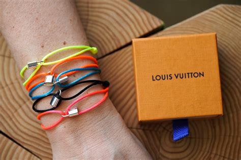 louis vuitton string bracelet unicef|Louis Vuitton bracelet silver.